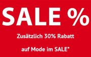 30% Extra-Rabatt auf bereits reduzierte Mode und W&auml;sche im Sale bei NKD