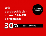 30% Extra-Rabatt auf das komplette Damen Sortiment im Outlet bei Jeans Direct