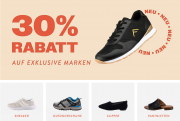 30% Extra-Rabatt auf Schuhe von exklusiven Marken bei Mirapodo