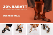 30% Extra-Rabatt auf &uuml;ber 14.400 Sandalen und Sandaletten f&uuml;r Damen und Herren bei Mirapodo