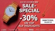 30% Extra-Rabatt auf &uuml;ber 3.000 bereits reduzierte Uhren und Schmuckst&uuml;cke bei Christ