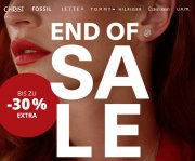 30% Extra-Rabatt auf &uuml;ber 3.400 bereits reduzierte Uhren und Schmuckst&uuml;cke bei Christ