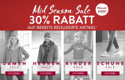 30% Extra-Rabatt On Top auf alle bereits reduzierten Artikel im Mid Season Sale im Adler Shop
