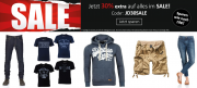 30% Extra-Rabatt On Top auf alle bereits reduzierten Artikel im Sale im Jeans Direct Shop