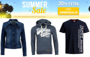 30% Extra-Rabatt On Top auf alle bereits reduzierten Artikel im Summer Sale im Jeans Direct Shop