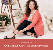 30% Extra-Rabatt On Top auf alle Pullover & Strick f&uuml;r Damen und Herren bei Adler