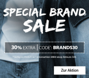 30% Extra-Rabatt On Top auf ausgew&auml;hlte Top Marken bei Jeans Direct