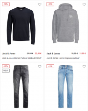 30% Gutscheincode auf Jack & Jones + G-Star (auch reduzierte)