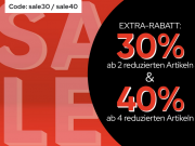30% oder 40% Extra-Rabatt On Top auf Fashion und Sport bei Galeria