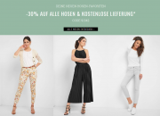30% Rabatt auf alle Hosen + kostenlose Lieferung im Orsay Shop