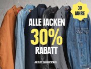 30% Rabatt auf alle Jacken und M&auml;ntel im Jack & Jones