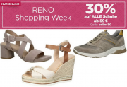 30% Rabatt auf alle Schuhe f&uuml;r Damen, Herren und Kinder ab 59 Euro bei Reno