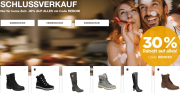 30% Rabatt auf alle Schuhe f&uuml;r Damen, Herren und Kinder im Reno Shop