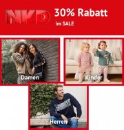 30% Rabatt auf Alles im SALE bei NKD