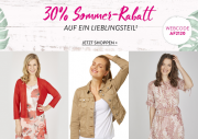 30% Rabatt auf ausgesuchte Sommermode im Adler Mode Shop