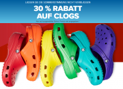 30% Rabatt auf ausgew&auml;hlte Artikel + 10% Extra-Rabatt On Top im Crocs Shop