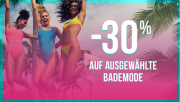 30% Rabatt auf ausgew&auml;hlte Bademoden im Hunkem&ouml;ller Shop