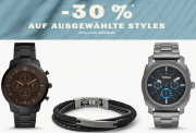 30% Rabatt auf ausgew&auml;hlte Herrenuhren und -Schmuck bei Fossil