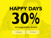 30% Rabatt auf ausgew&auml;hlte Mode f&uuml;r Damen und Herren bei Jeans Fritz