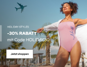 30% Rabatt auf ausgew&auml;hlte Urlaubsstyles f&uuml;r Damen, Herren und Kinder bei Dress For Less