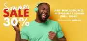 30% Rabatt auf Bekleidung und Schuhe im Sommer-Sale im Galeria Karstadt Kaufhof Shop