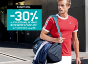 30% Rabatt auf bereits reduzierte und regul&auml;re Kleidung, Schuhe, Rucks&auml;cke uwm. bei Karstadt Sports