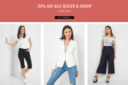30% Rabatt auf Blazer und Hosen im Orsay Shop