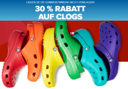 30% Rabatt auf Clogs im Crocs Shop