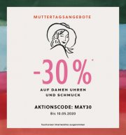 30% Rabatt auf Damen Uhren und Schmuck im Fossil Shop