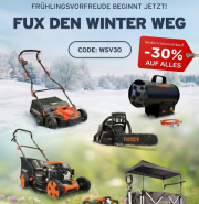 30% Rabatt auf das komplette Sortiment bei Fuxtec