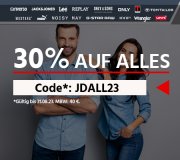30% Rabatt auf das komplette Sortiment inkl. Sale bei Jeans Direct