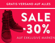 30% Rabatt auf exklusive Markenschuhe + gratis Versand bei Mirapodo