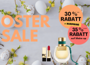 30% Rabatt auf fast Alles und 35% Rabatt auf Make-Up im Parfuemerie Shop