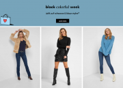 30% Rabatt auf schwarze und blaue Styles im Orsay Shop