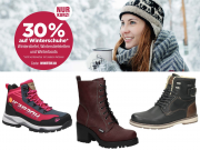 30% Rabatt auf &uuml;ber 1.600 Winterschuhe f&uuml;r Damen, Herren und Kinder im Reno Shop