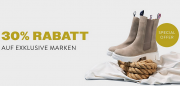 30% Rabatt auf &uuml;ber 1.900 ausgew&auml;hlte Marken Schuhe + gratis Versand bei Mirapodo