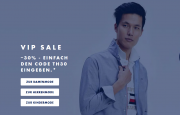 30% Rabatt im VIP Sale auf Mode f&uuml;r Damen, Herren und Kinder im Tommy Hilfiger Shop