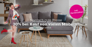 30% Rabattgutschein auf M&ouml;bel im M&ouml;max Shop und Filiale