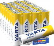 30 St&uuml;ck VARTA Energy AA 1,5V Alkaline Batterien