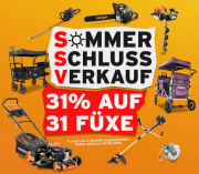 31% Rabatt auf 31 ausgew&auml;hlte Garten und Freizeit Produkte bei Fuxtec