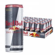 Red Bull Energy Drink Zero Calories, 24er Pack, Einweg (24 x 250 ml) 24,72