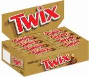 32 Doppelriegel Twix Schokoriegel Keks Karamell in einer Box