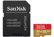  32 GB Sandisk Extreme UHS-I Micro-SDXC :: 4K-Videoaufnahmen f&uuml;r 13&euro; inkl. Versand