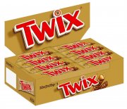32 St&uuml;ck (32 x 2 x 25 g) Twix Schokoriegel mit Karamell