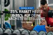 2 x 25% Rabatt auf Alles bei MyProtein