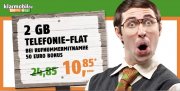 Klarmobil Smart Flat 2000 nur 10,85 &euro; im Monat