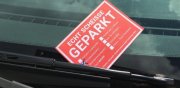 Echt Scheisse geparkt Notizblock f&uuml;r nur 3&euro; inklusive Versand 