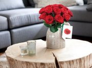 12 rote Rosen mit Gru&szlig;karte f&uuml;r nur 9,95&euro; inkl. Versand