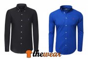 Polo Ralph Lauren Hemd Slim Fit K&ouml;nigsblau/Schwarz nur 39,50&euro;