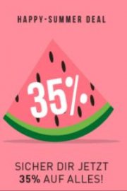 35% auf ALLES inkl. gratis Versand und R&uuml;ckversand